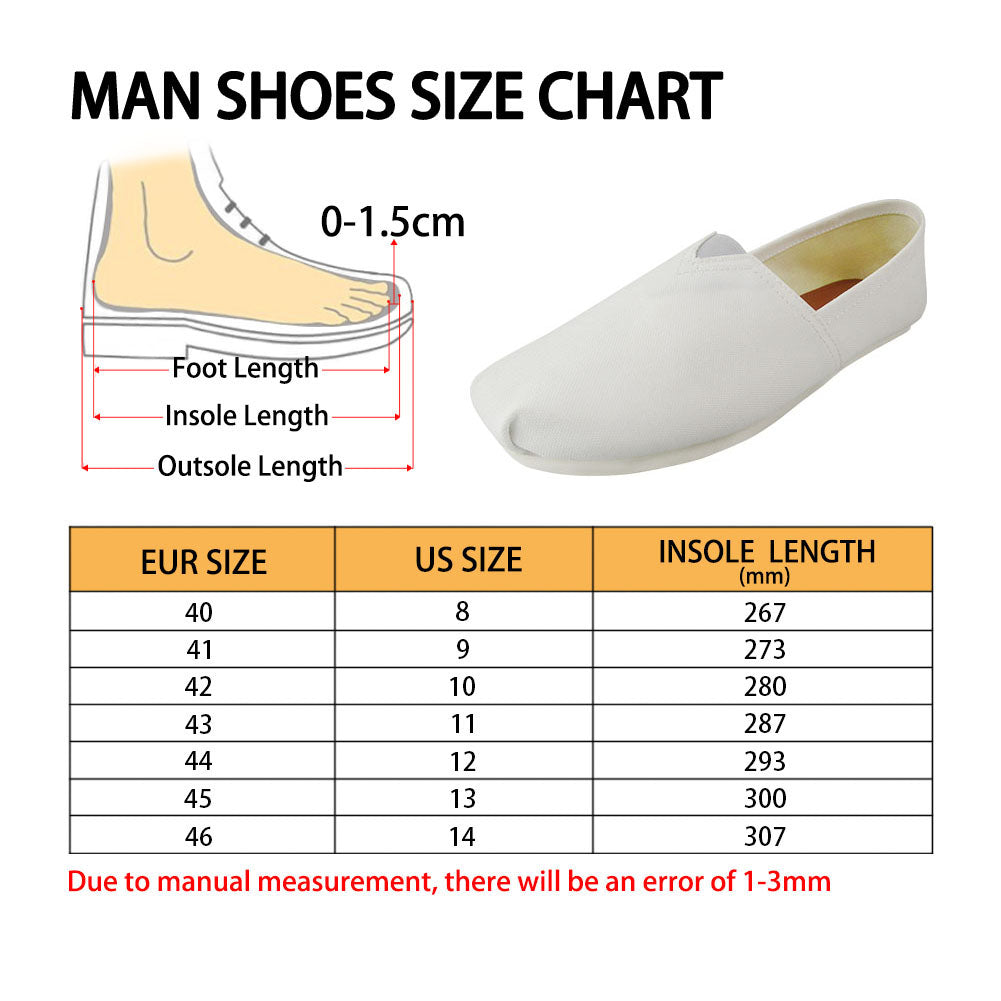 Bull Terrier Print Slip On Canvas Shoes