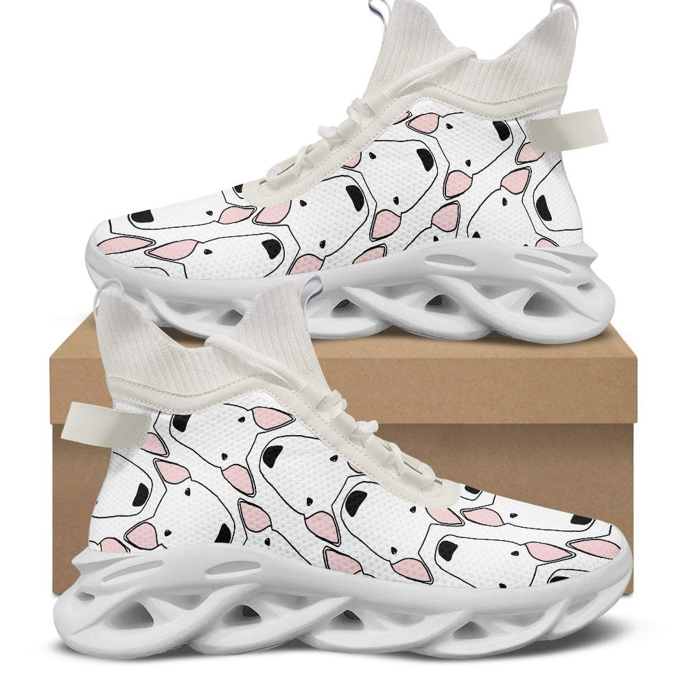 Bully Gridlock White Running Shoes