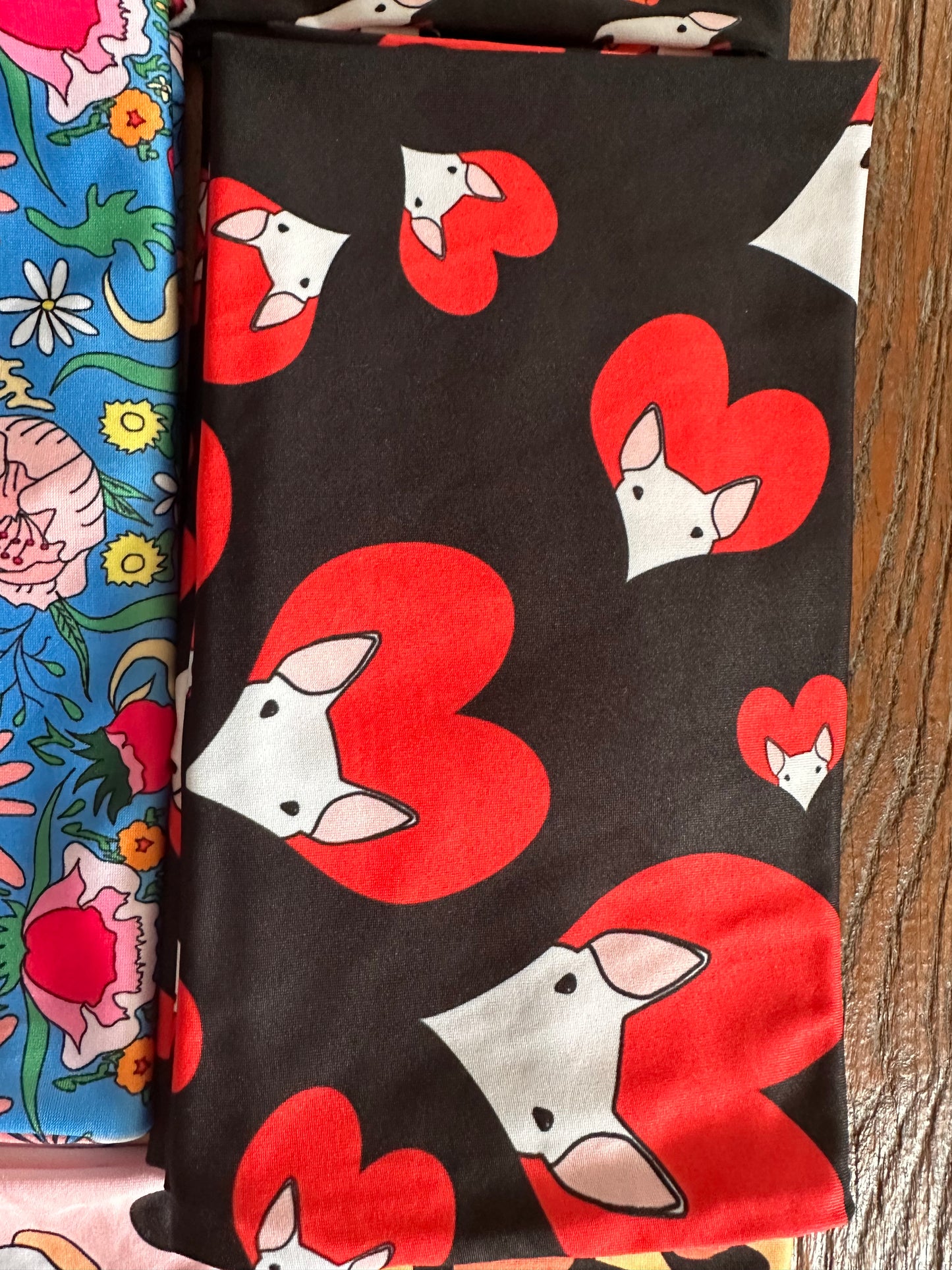 Bull Terrier Print Scarf Tube Snood
