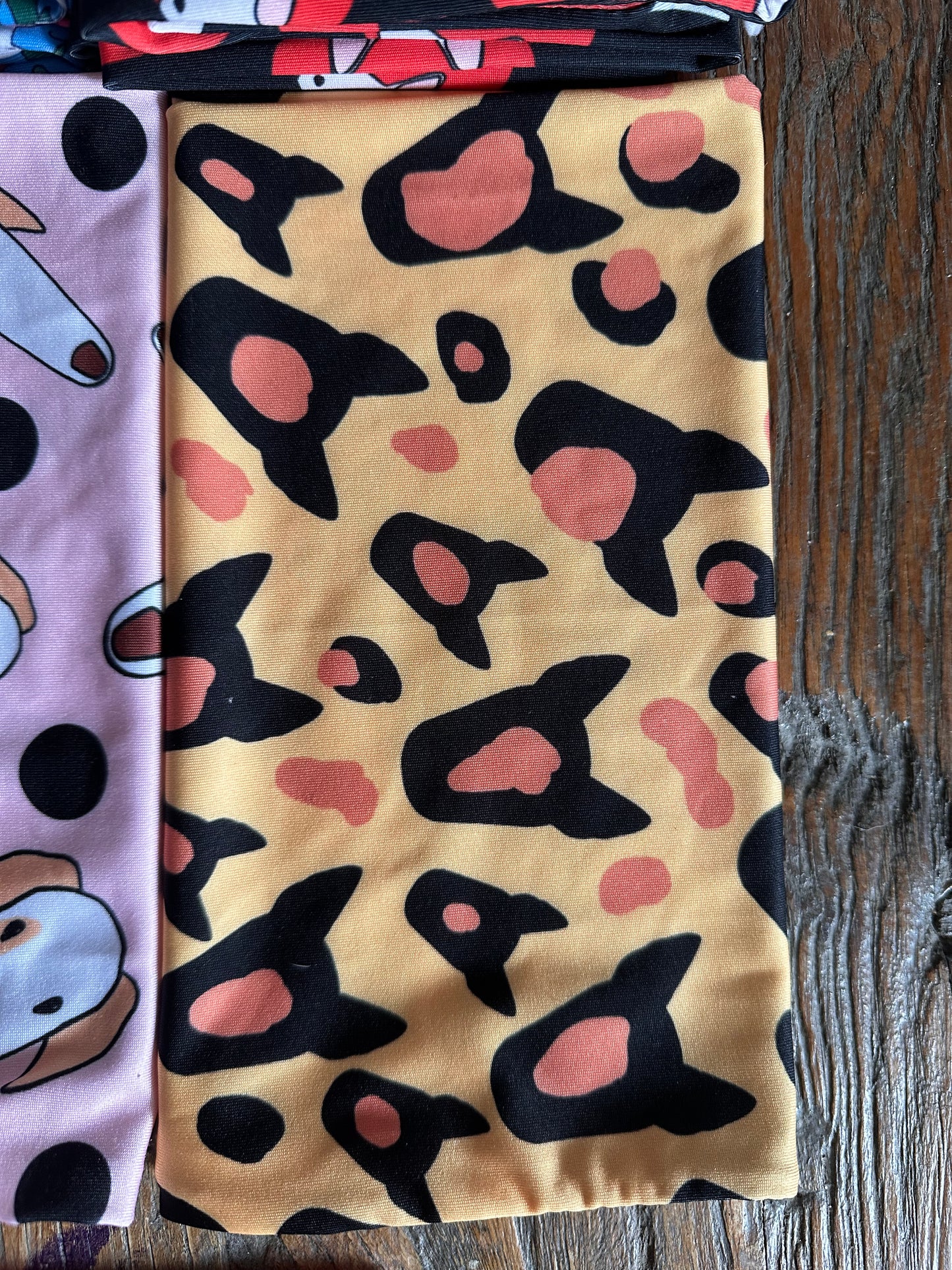 Bull Terrier Print Scarf Tube Snood