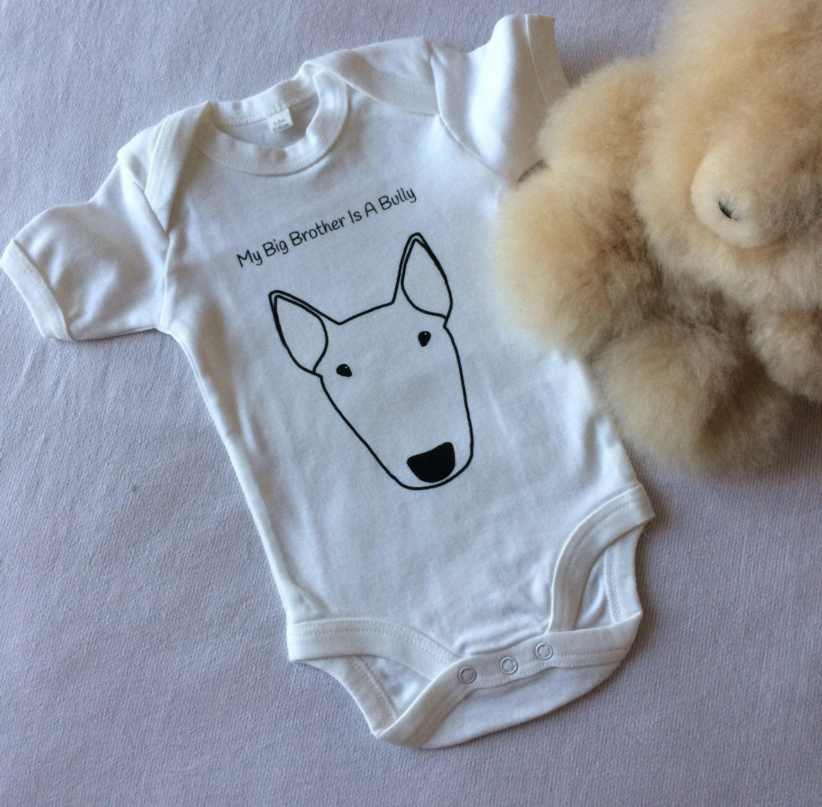 Bull Terrier Babygrow