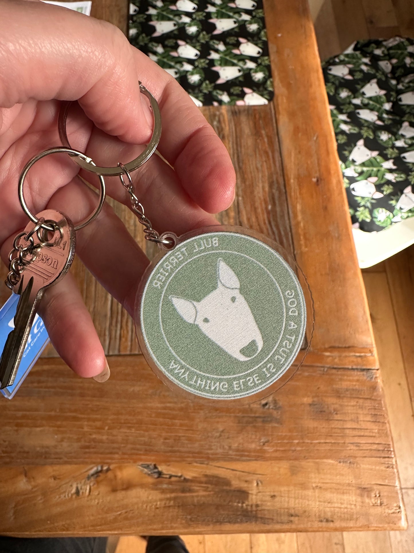 Car Air Freshener and Keyring Set