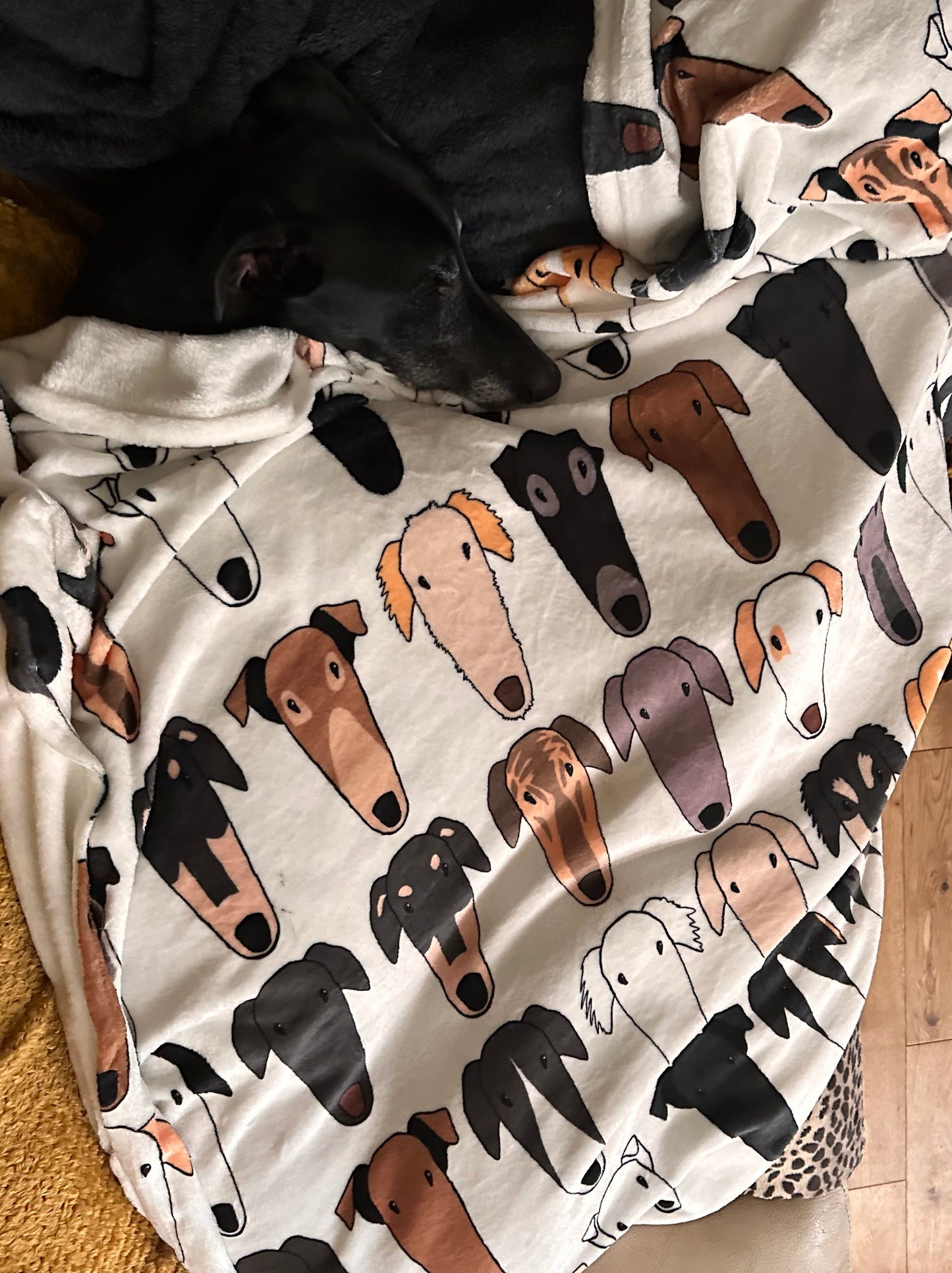 Hound Gang Fleece Blanket (3 sizes)
