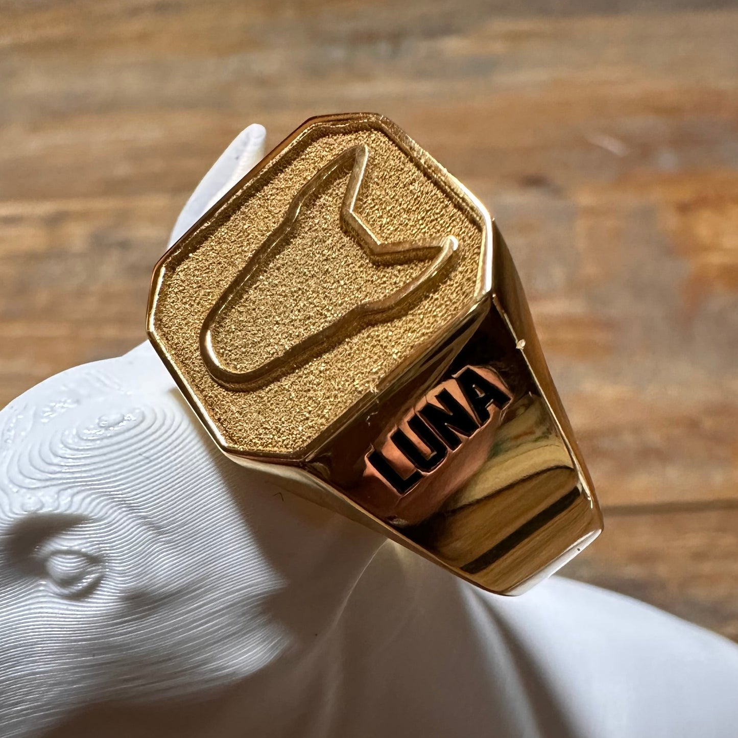 Big Bully Signet Ring (Silver/Gold/Black/Rose Gold)
