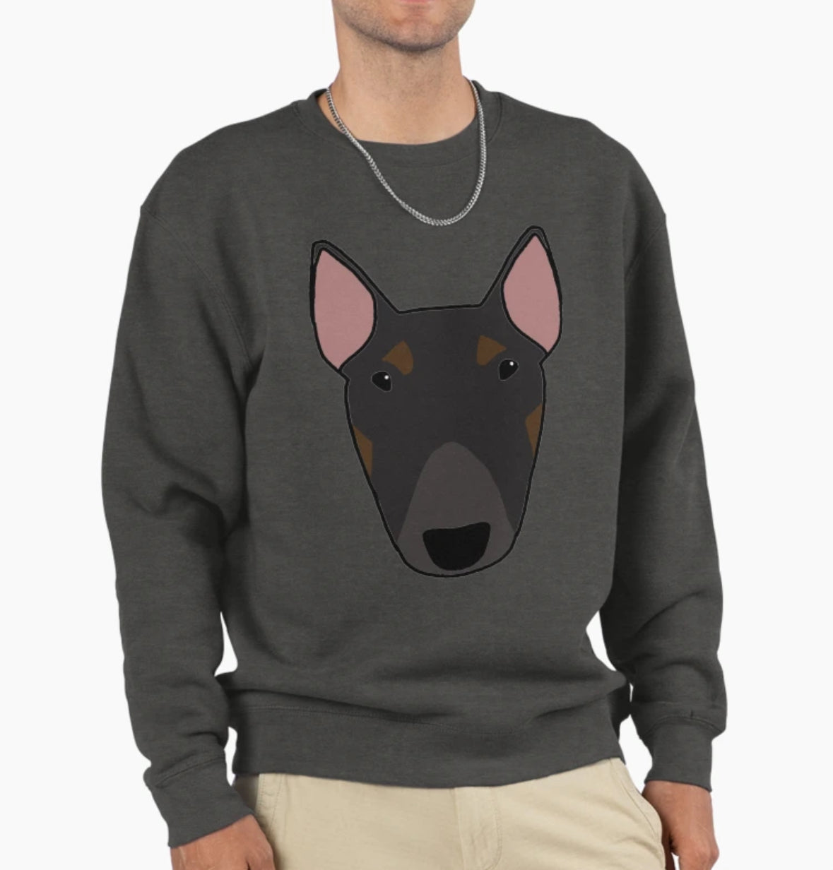 Custom Bull Terrier Sweatshirt