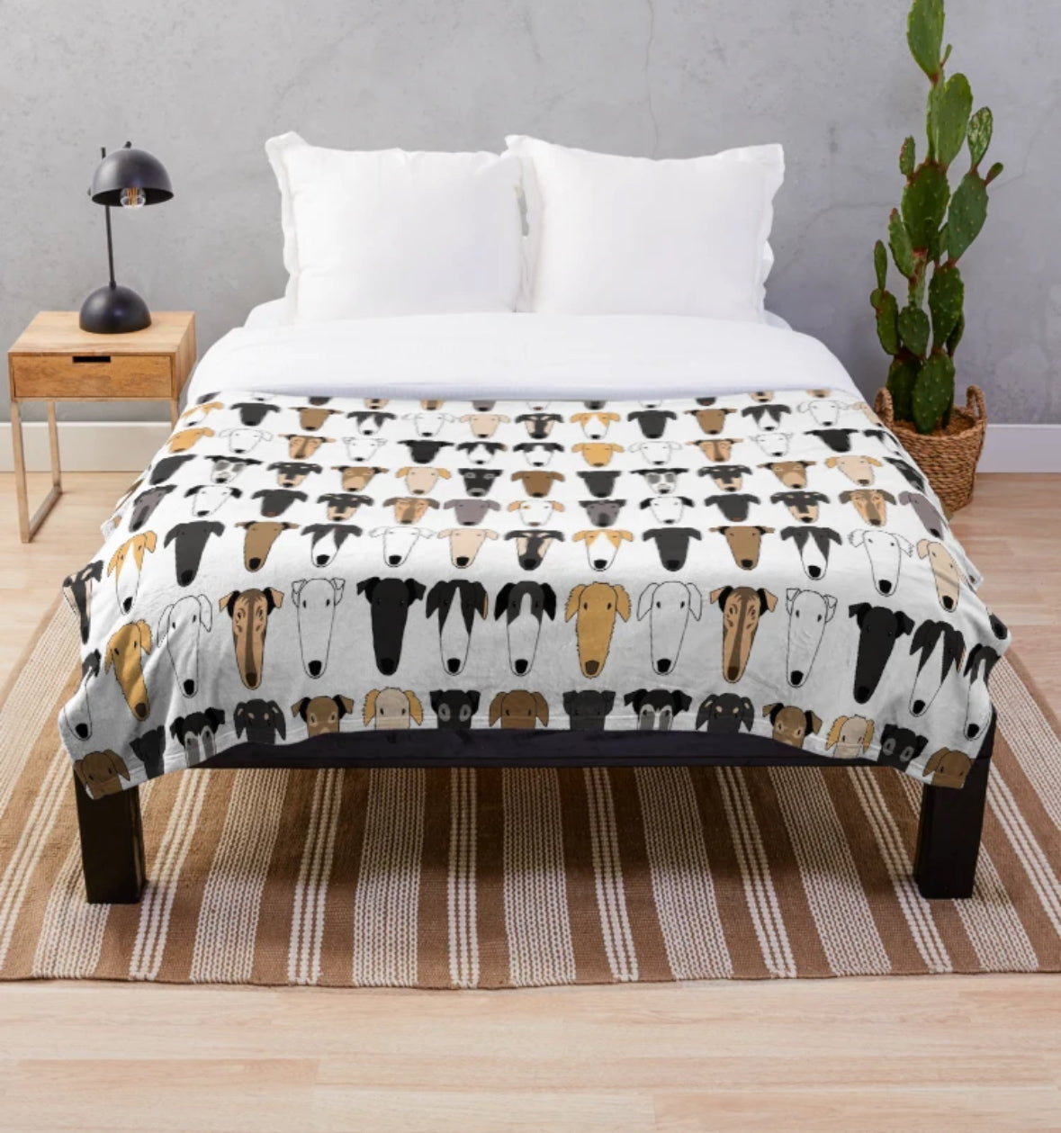 Hound Gang Fleece Blanket (3 sizes)