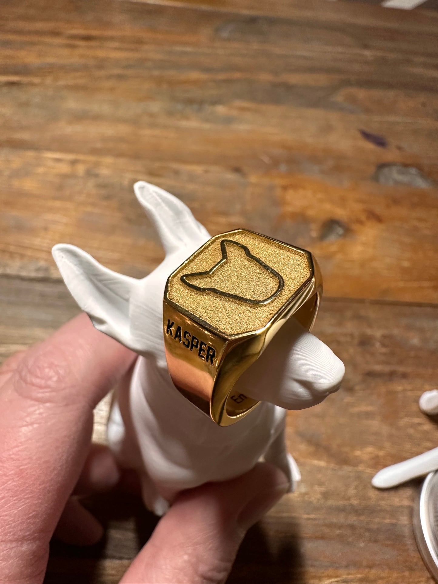 Big Bully Signet Ring (Silver/Gold/Black/Rose Gold)