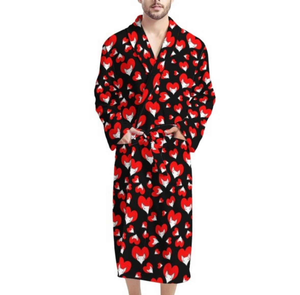 Bull Terrier Dressing Gown