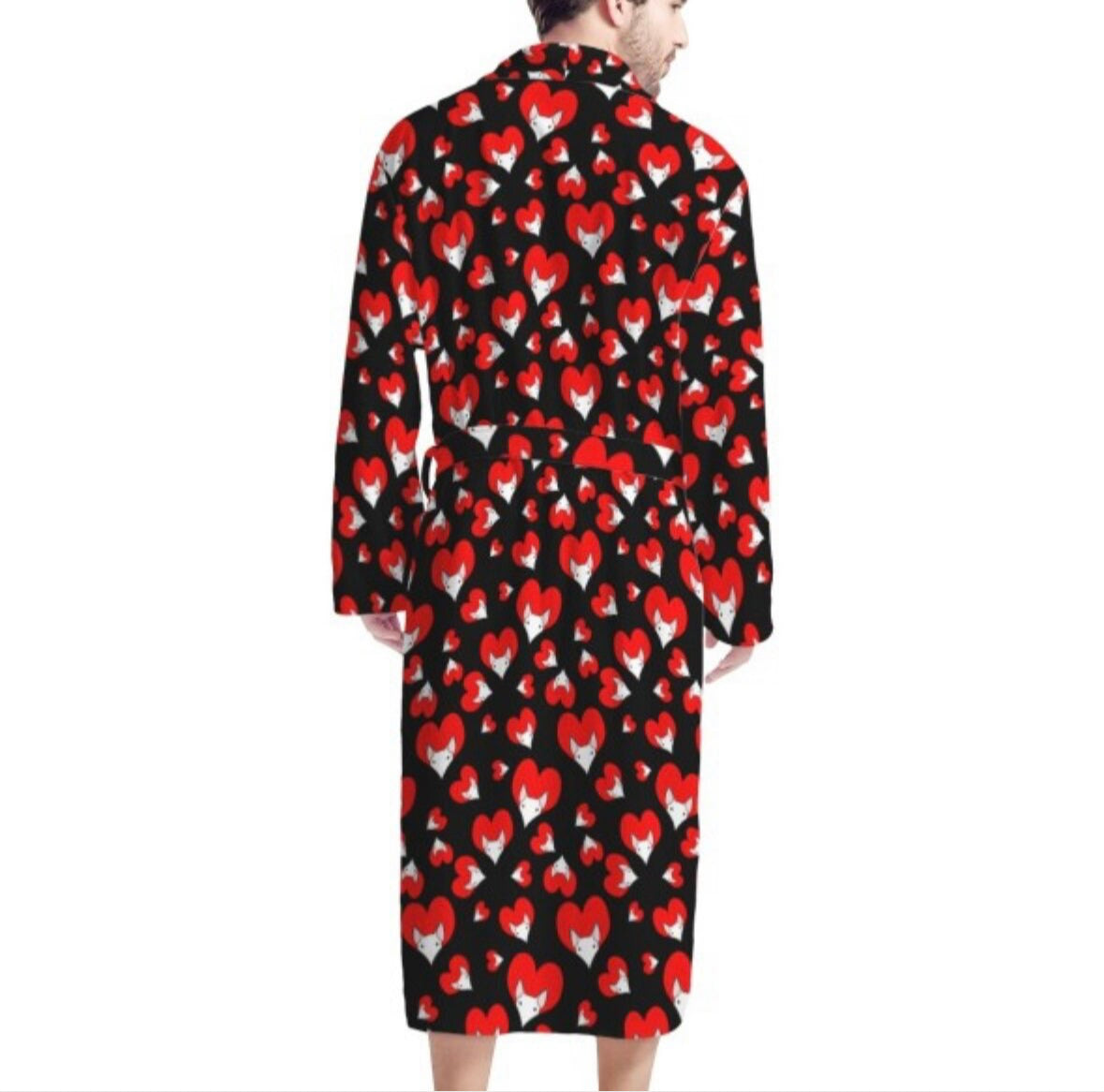 Bull Terrier Dressing Gown