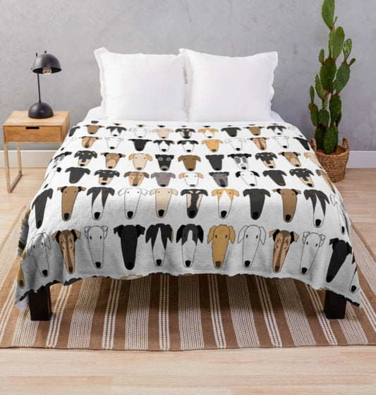 Hound Gang Fleece Blanket (3 sizes)