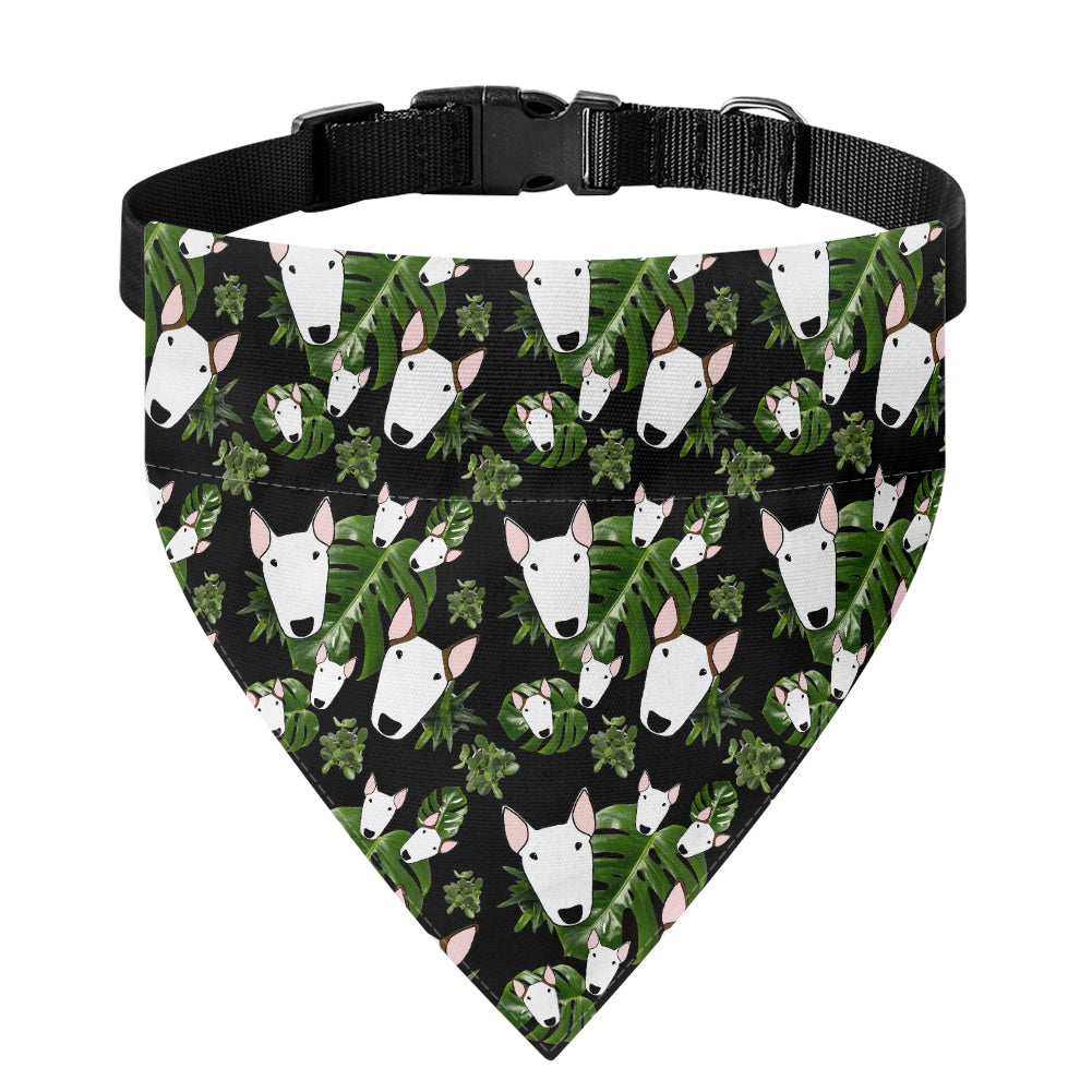 Bully Print Pet Bandana Collar