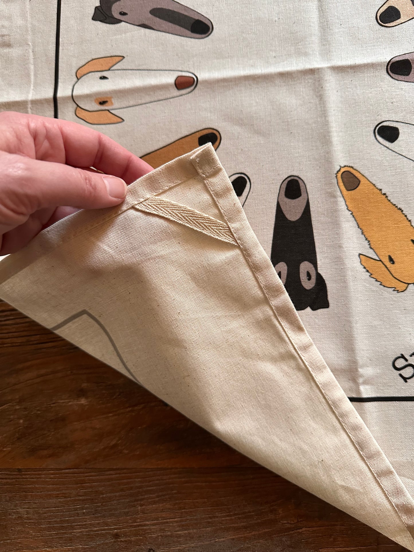 Splash Zone Sight Hound Tea Towel