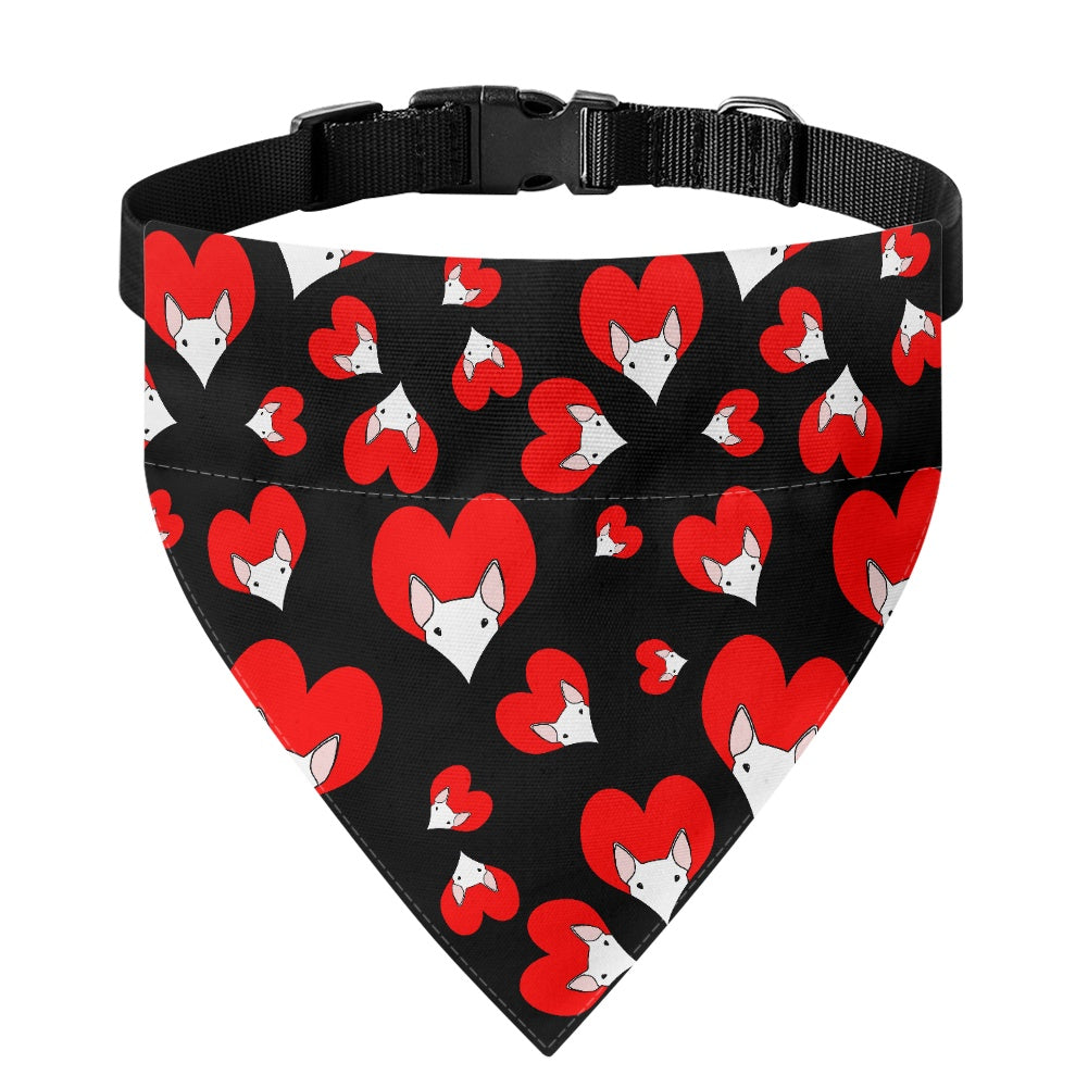 Bully Print Pet Bandana Collar