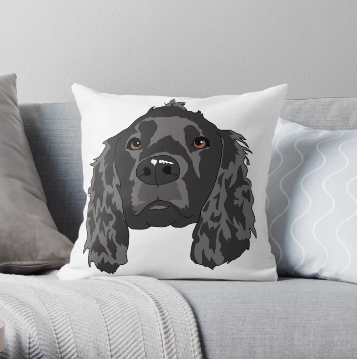 Custom Pet Portrait Cushion (Dog, Cat or any other animal)