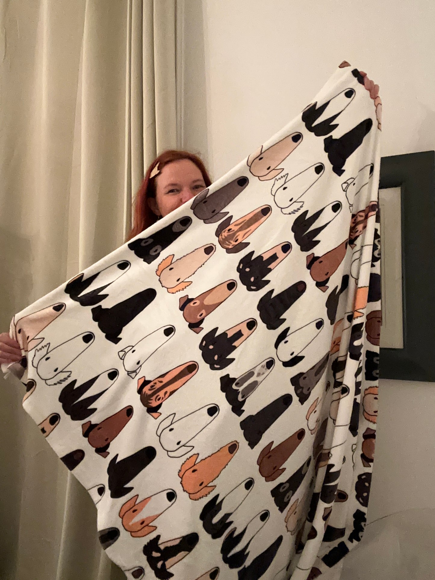 Hound Gang Fleece Blanket (3 sizes)