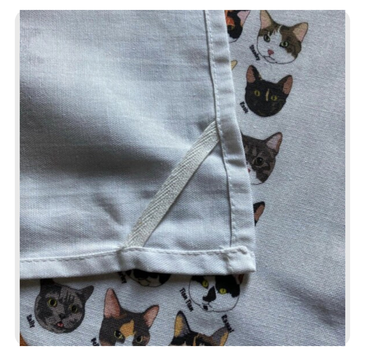 Moggy Mania Cat Print Tea Towel