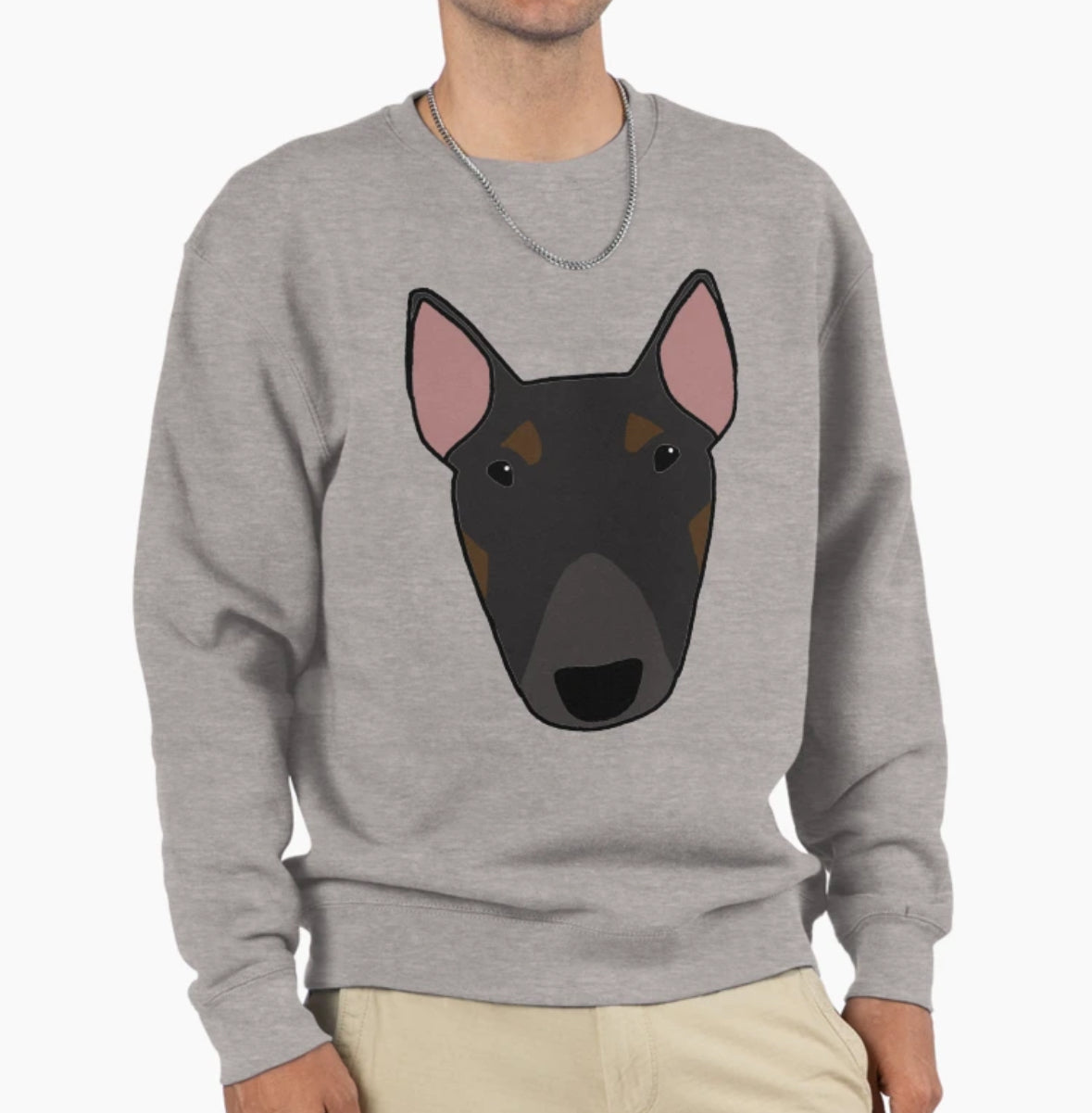 Custom Bull Terrier Sweatshirt