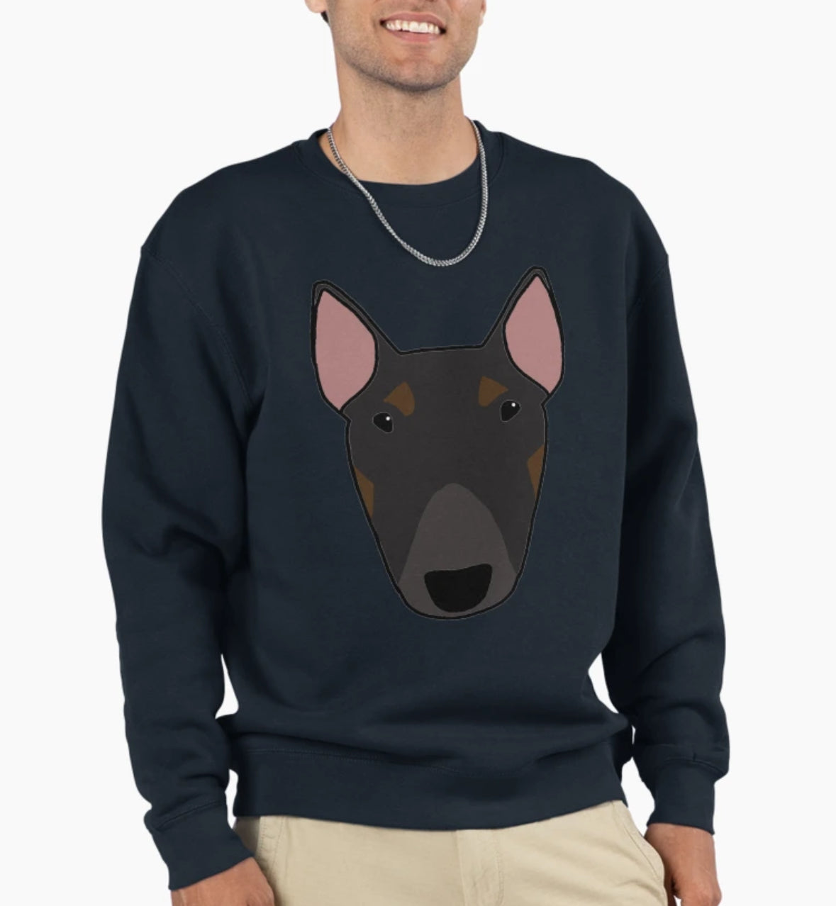 Custom Bull Terrier Sweatshirt