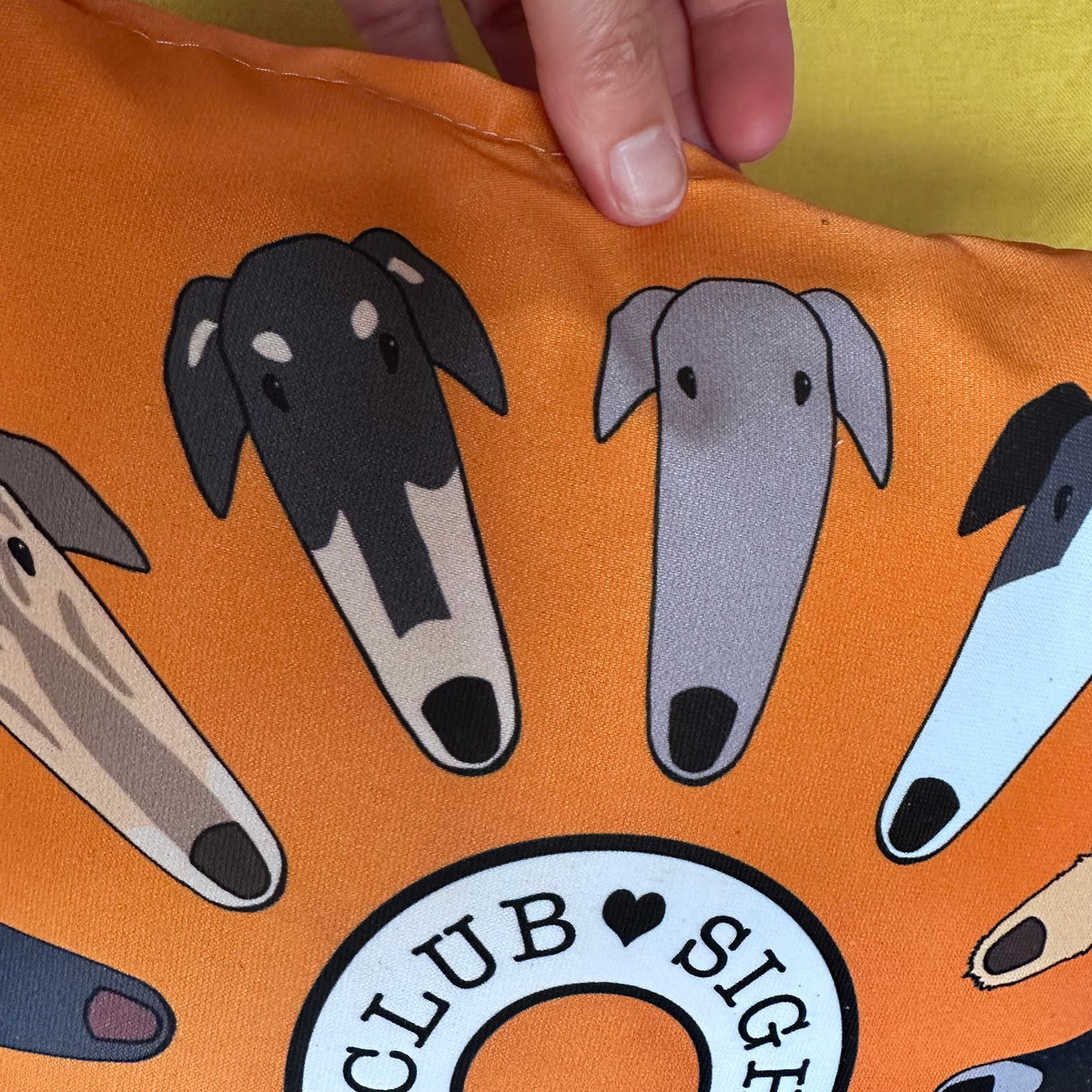 Hound Club Sighthound Greyhound Whippet Lurcher Cushion