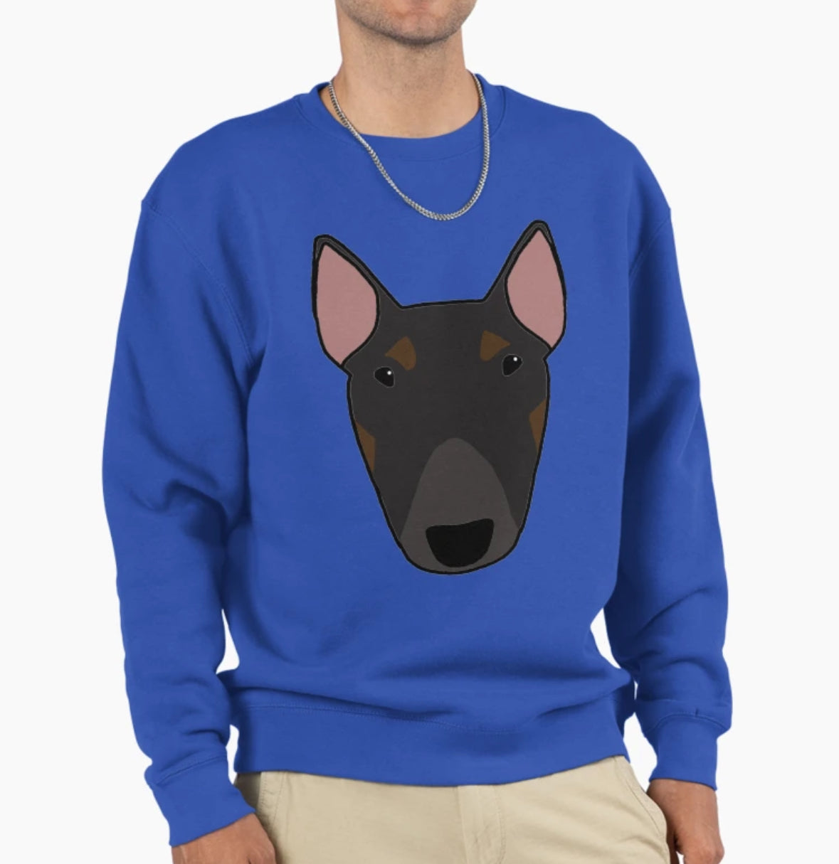 Custom Bull Terrier Sweatshirt