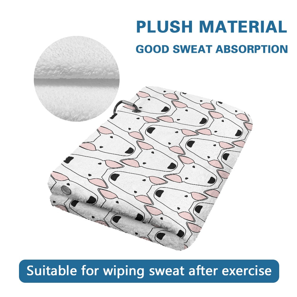 Bully Gridlock Print Golf Sports Towel