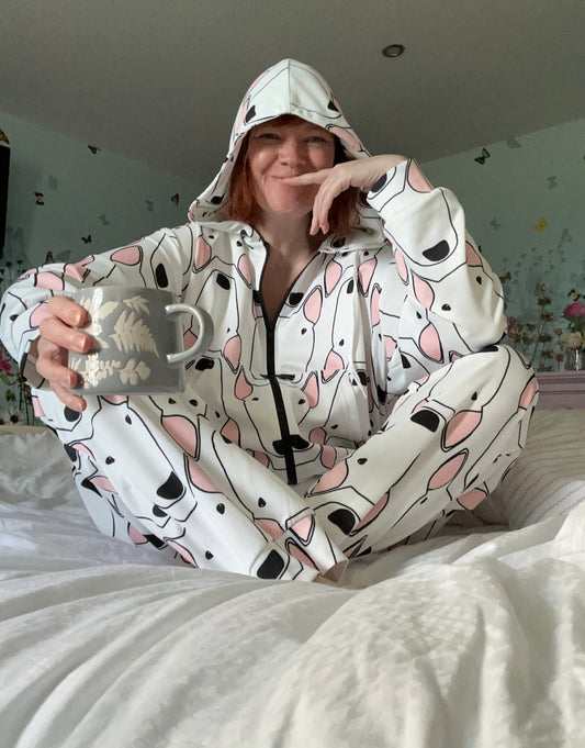 Bull Terrier Onesie Jumpsuit