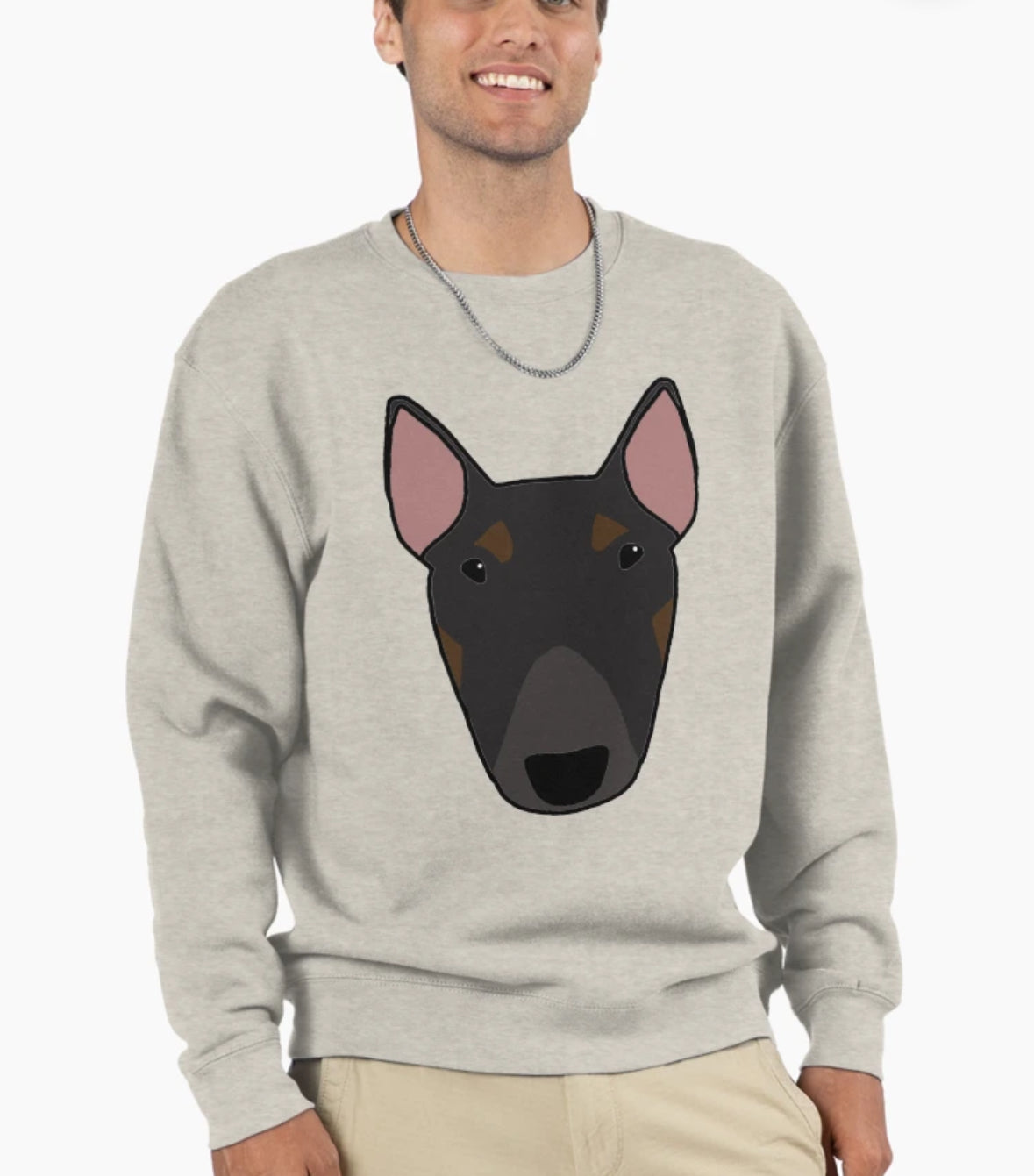 Custom Bull Terrier Sweatshirt