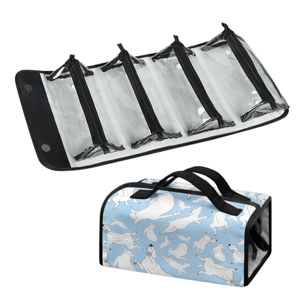 Bull Terrier Folding Compartment Bag