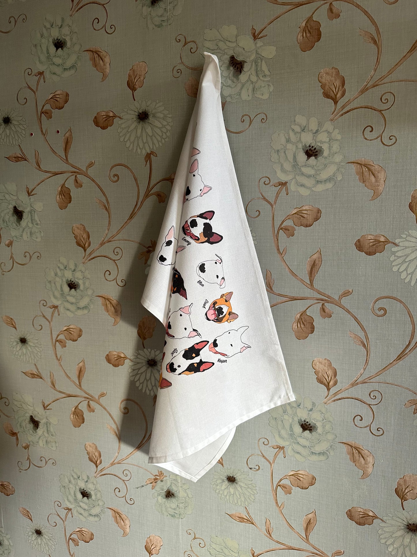 Bull Terrier Club Tea Towel