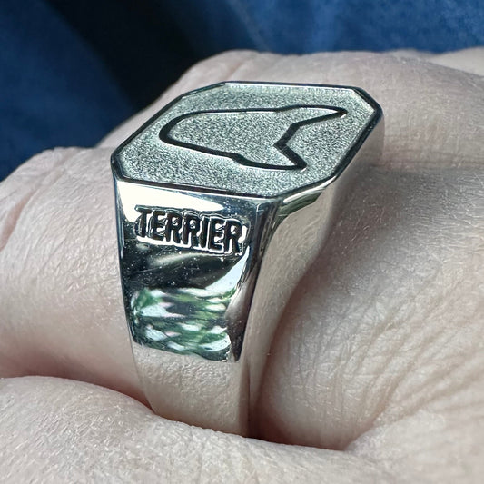 Big Bully Signet Ring (Silver/Gold/Black/Rose Gold)