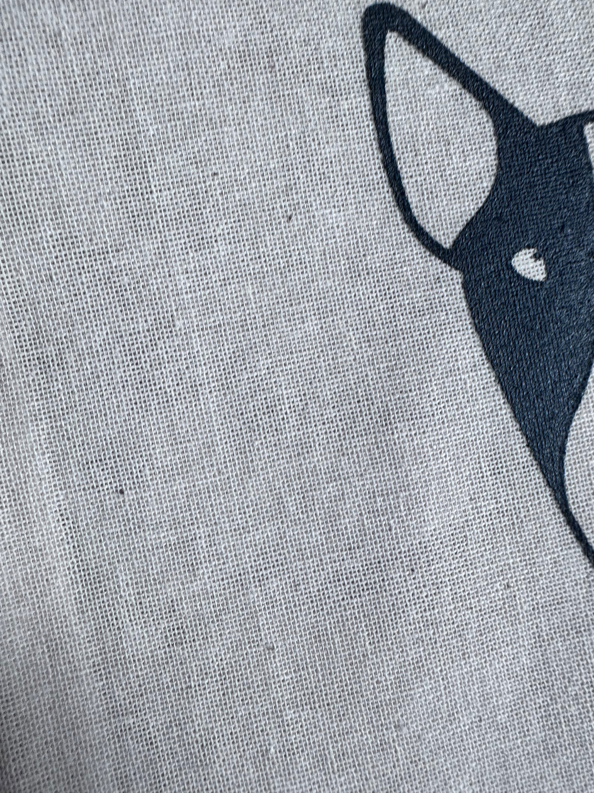 Lightweight Natural Cotton Multibull Tote Bag