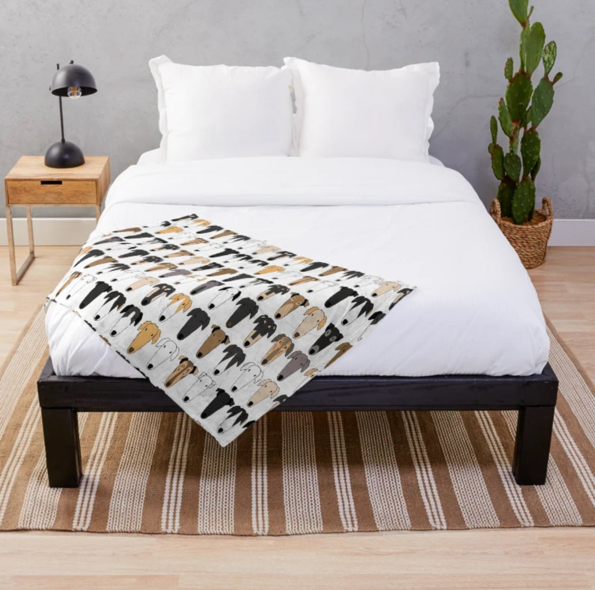 Hound Gang Fleece Blanket (3 sizes)