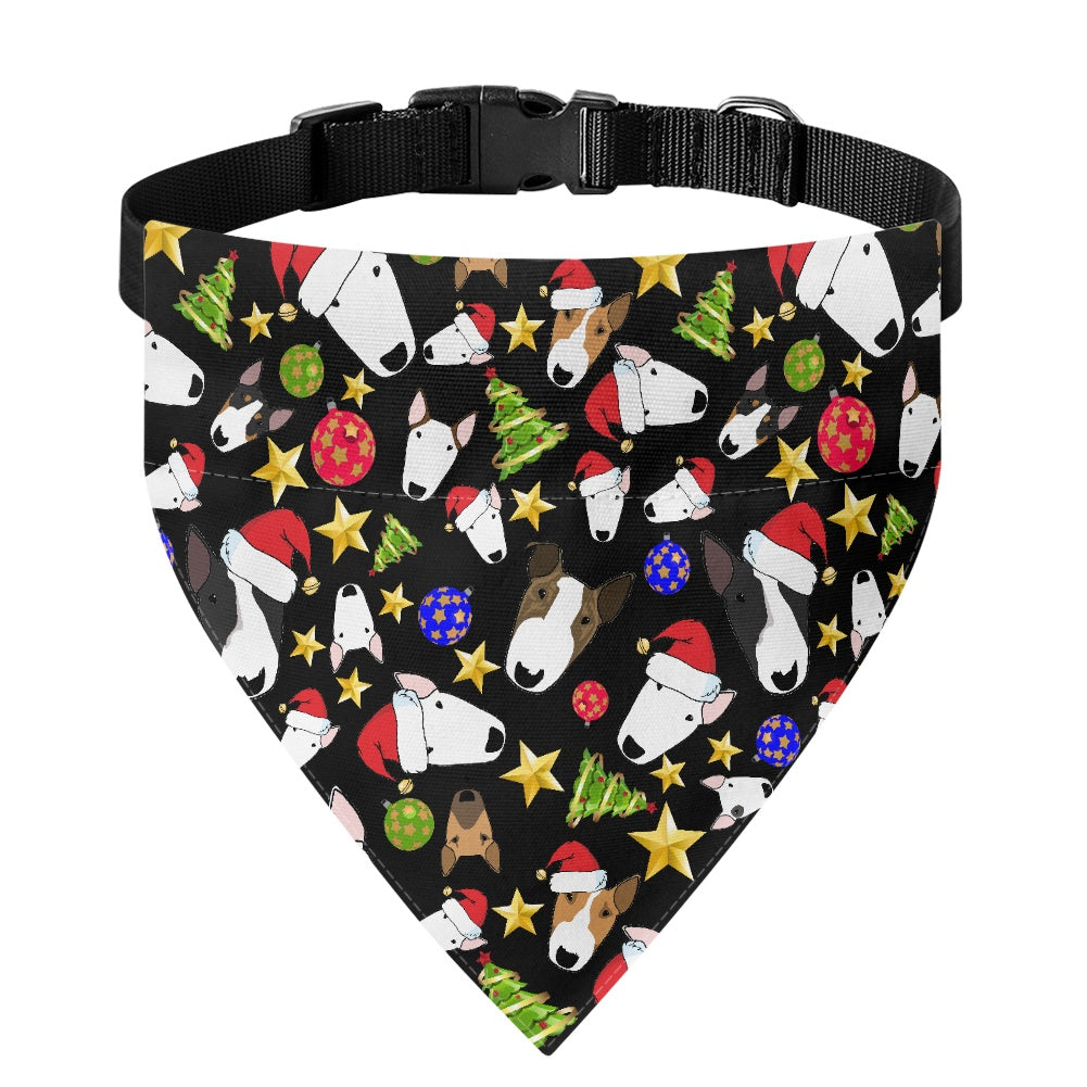 Bully Print Pet Bandana Collar