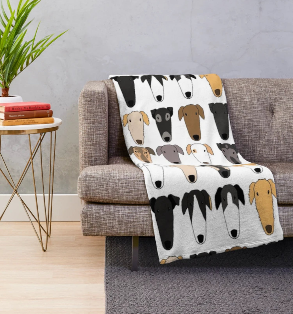 Hound Gang Fleece Blanket (3 sizes)