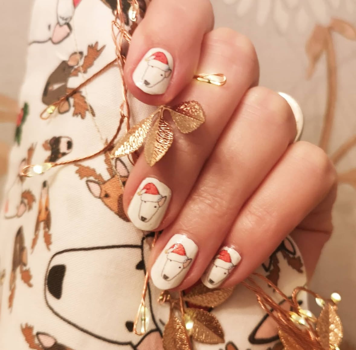 Bull Terrier Nail Decals