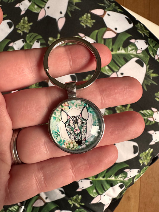 Bully Succulents Keyring