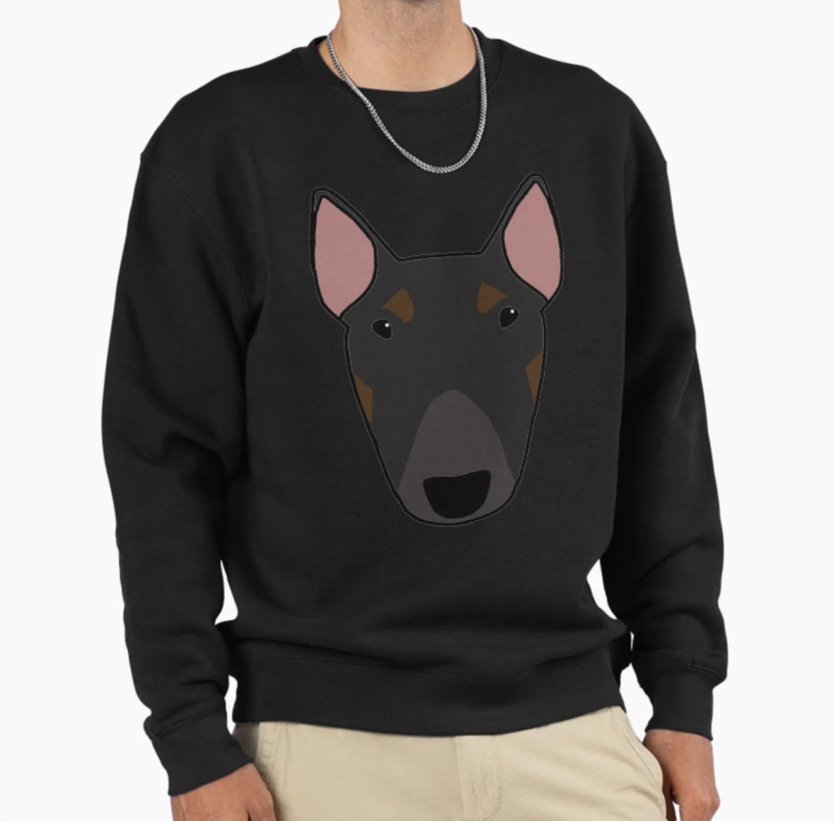 Custom Bull Terrier Sweatshirt